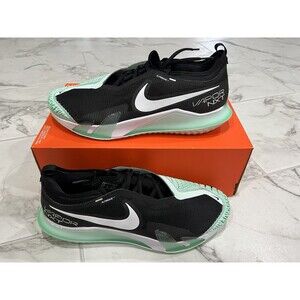 Nike Court React Vapor HC Black Mint Pickle Tennis Shoe CV0724-009 Men’s Sz 13